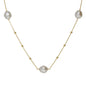 Collar largo 65cm Sera con perla barroca en Plata