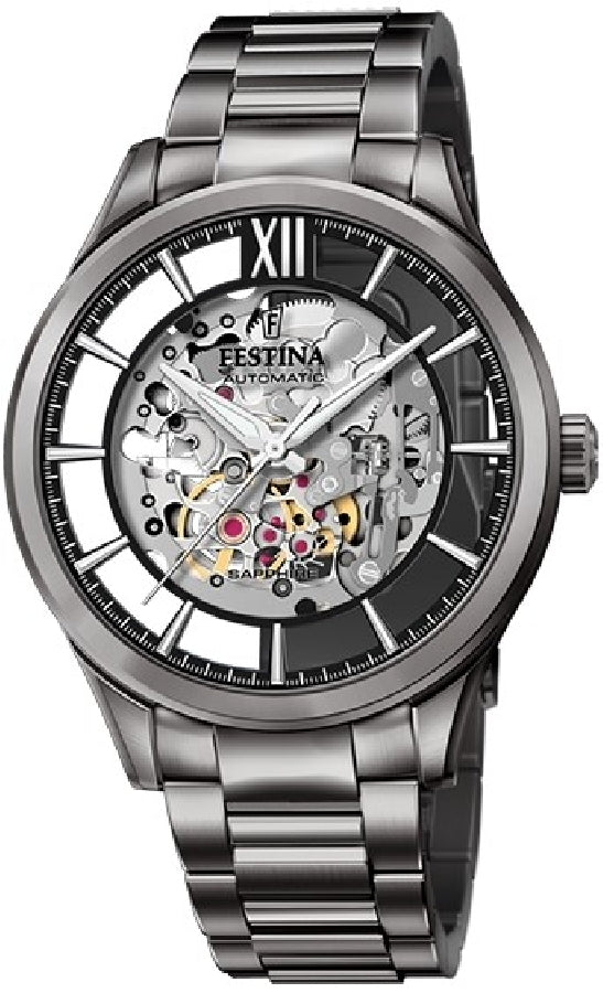 FESTINA AUTOMATIC SKELETON CON ESFERA NEGRA
