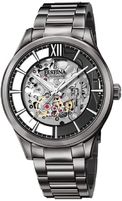 FESTINA AUTOMATIC SKELETON CON ESFERA NEGRA