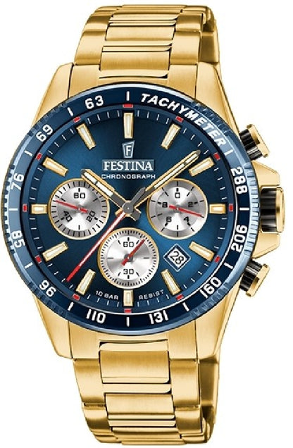 FESTINA TIMELESS CHRONOGRAPH CON ESFERA AZUL