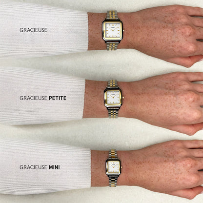 Gracieuse Mini Watch Steel, Two-tone
