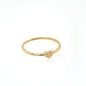 Anillo oro Corazón liso