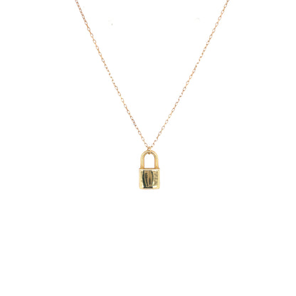 Colgante oro candado