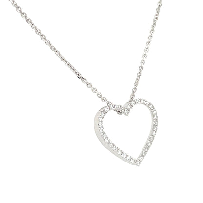 Colgate oro blanco con corazón de diamantes