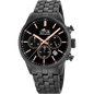 RELOJ DE HOMBRE CHRONO CON ESFERA NEGRA