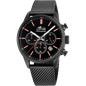 RELOJ DE HOMBRE CHRONO CON ESFERA NEGRA