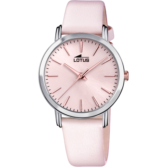 RELOJ DE MUJER LOTUS TRENDY CON ESFERA ROSA