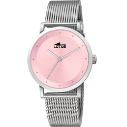Lotus Reloj Sra. Trendy con esfera rosa