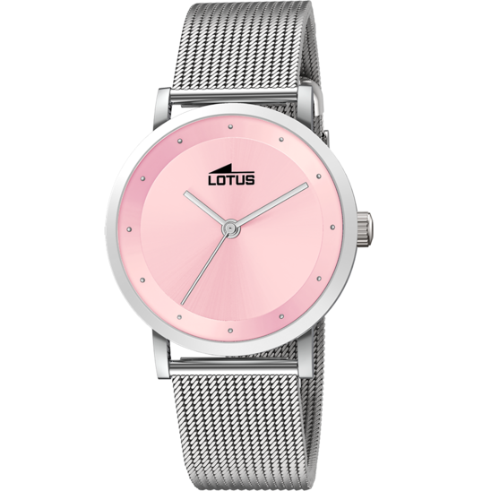 Lotus Reloj Sra. Trendy con esfera rosa
