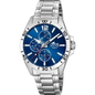 RELOJ DE HOMBRE MULTIFUNCTION CON ESFERA AZUL