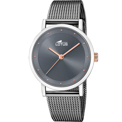 RELOJ DE MUJER TRENDY CON ESFERA NEGRA