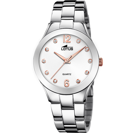 RELOJ DE MUJER BLISS CON ESFERA PLATEADA