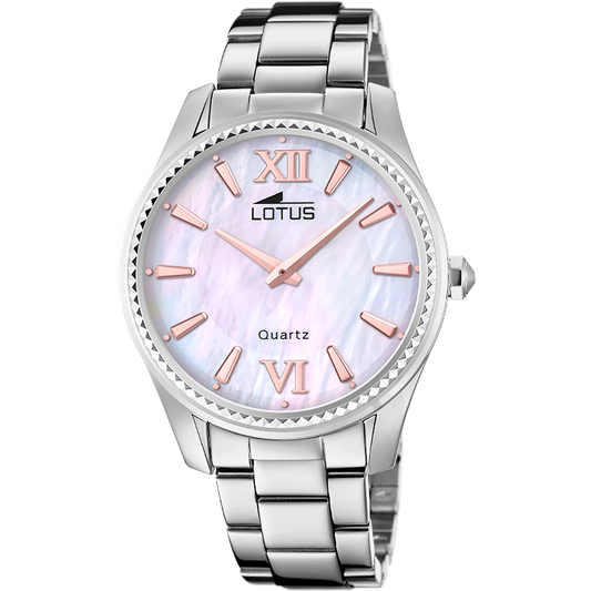 RELOJ BLISS BEIGE CORREA DE ACERO INOXIDABLE 316L