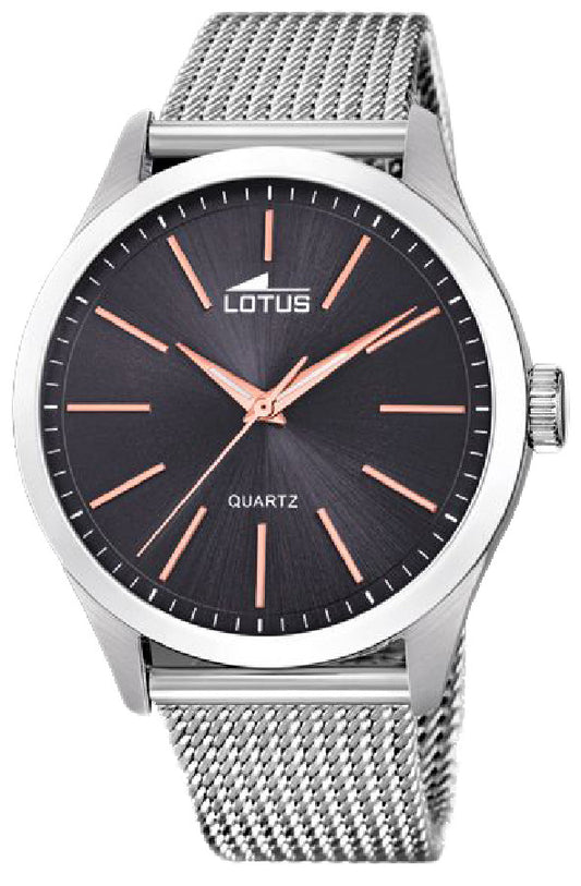 RELOJ LOTUS MINIMALIST ACERO HOMBRE GRIS