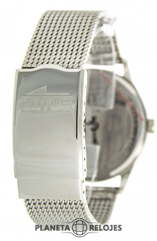 RELOJ LOTUS MINIMALIST ACERO HOMBRE GRIS