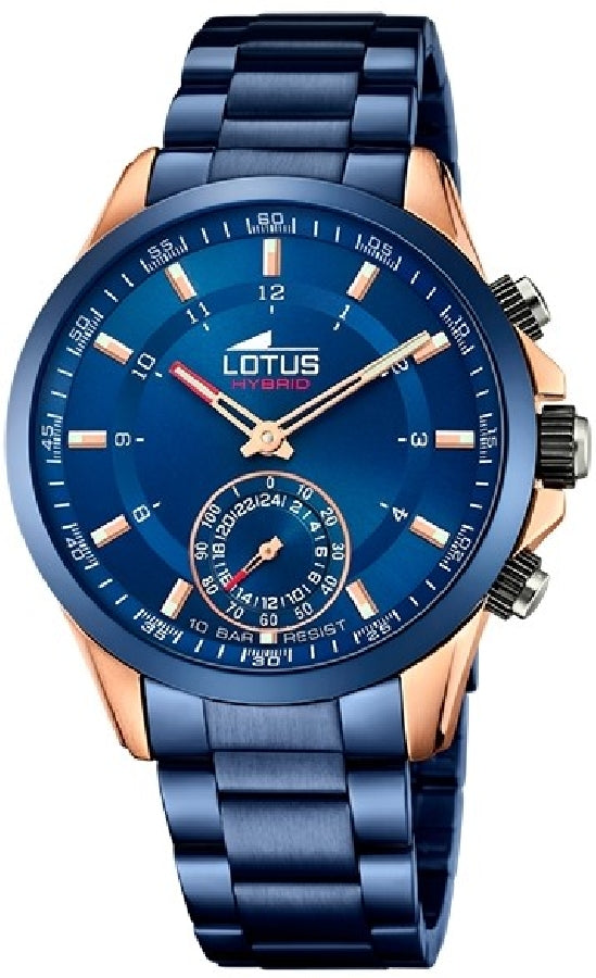 RELOJ DE HOMBRE LOTUS CONNECTED CON ESFERA AZUL