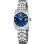 RELOJ DE MUJER LOTUS OLD MONEY  CON ESFERA AZUL Y CORREA DE ACERO