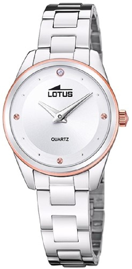 RELOJ DE MUJER TRENDY CON ESFERA PLATEADA