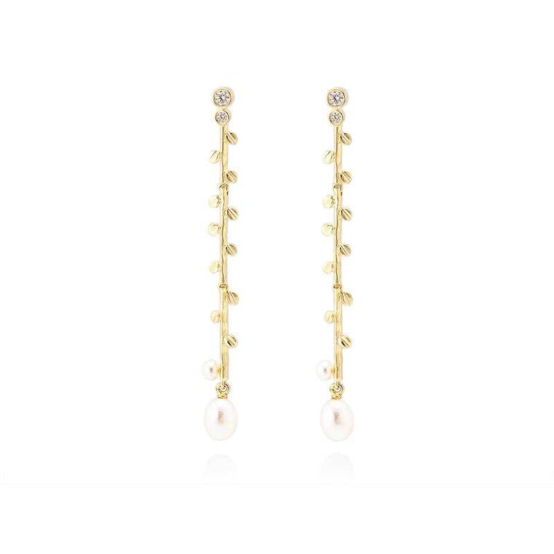 Pendientes de plata LIANA