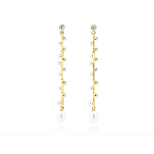 Pendientes de plata LIANA