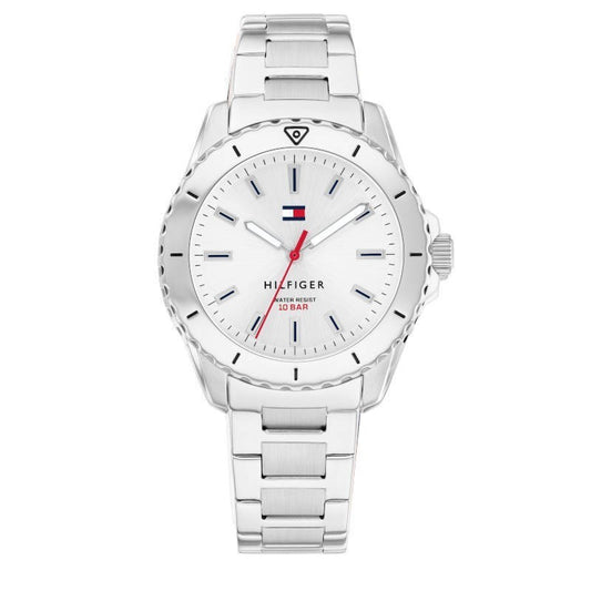 Reloj Tommy Hilfiger Girls Plateado Analógico Niña 1720051