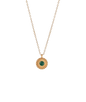Colgante circular verde