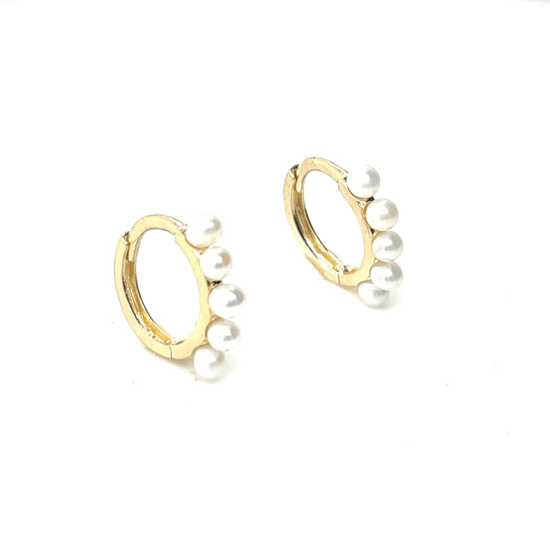 AROS IMARA PERLES ORO 9K