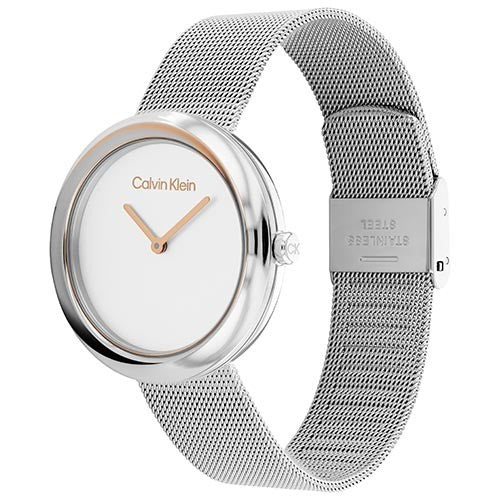 Calvin Klein Sra. Fashion Twisted Bezel