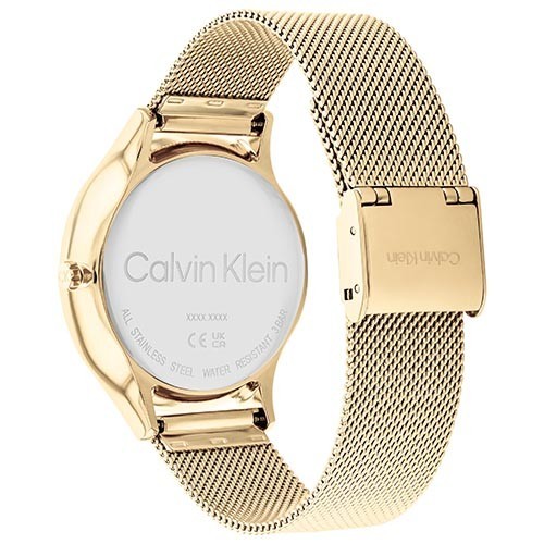 Calvin Klein Sra. Fashion Timeless Dorado