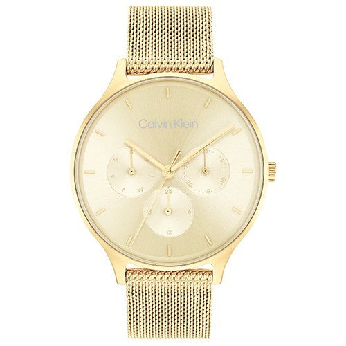 Calvin Klein Sra. Fashion Timeless Dorado