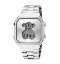 Tous Reloj digital D-Bear SQ de acero