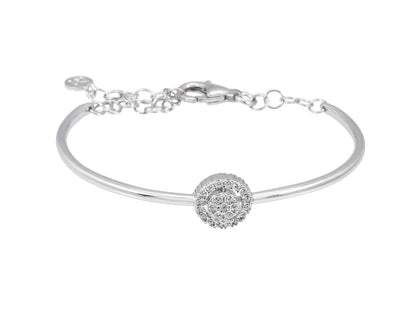 Pulsera Novia Boda en plata