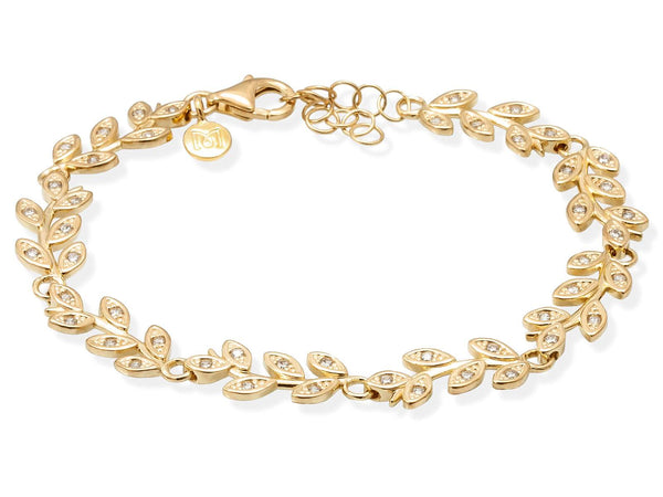 Marina Garcia Pulsera HIEDRA en plata dorada