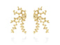 Pendientes FLORENCE en plata dorada