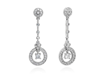 Pendientes Novia Ibicenca en plata