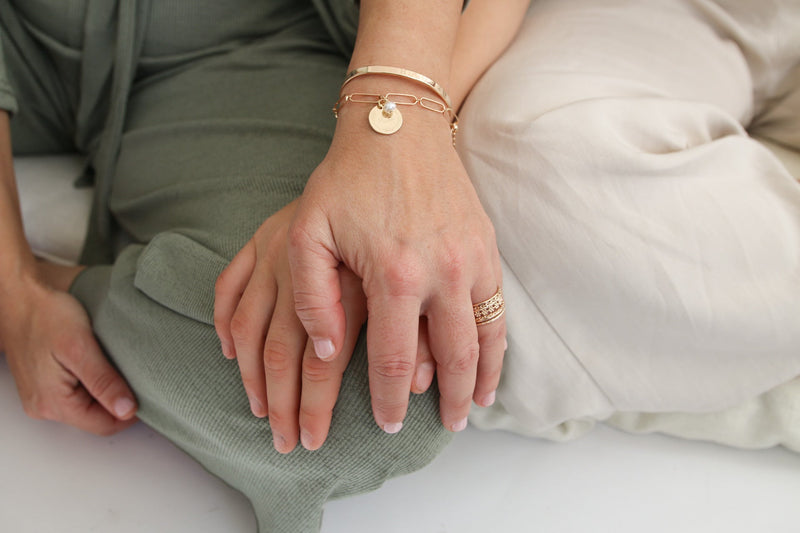 Pulsera MIA  mamá  gold