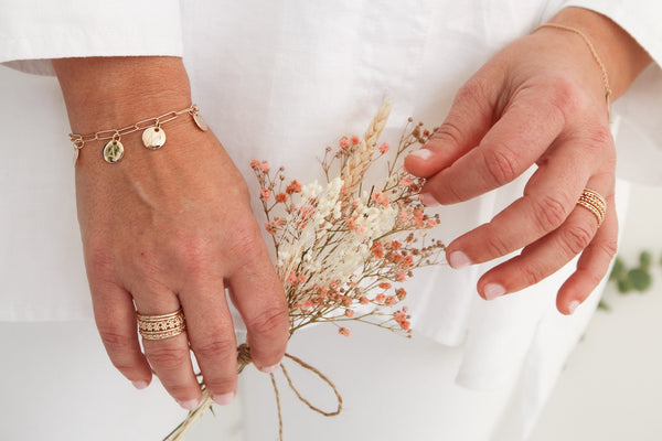 Pulsera MIA INITIALS gold