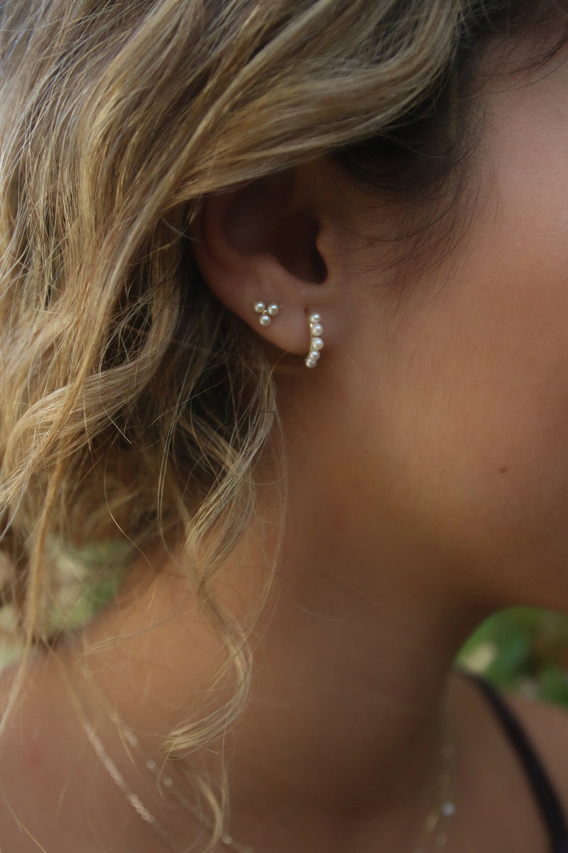 AROS IMARA PERLES ORO 9K