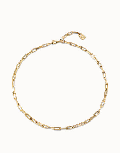 Unode50 Collar Cadena 9 dorado