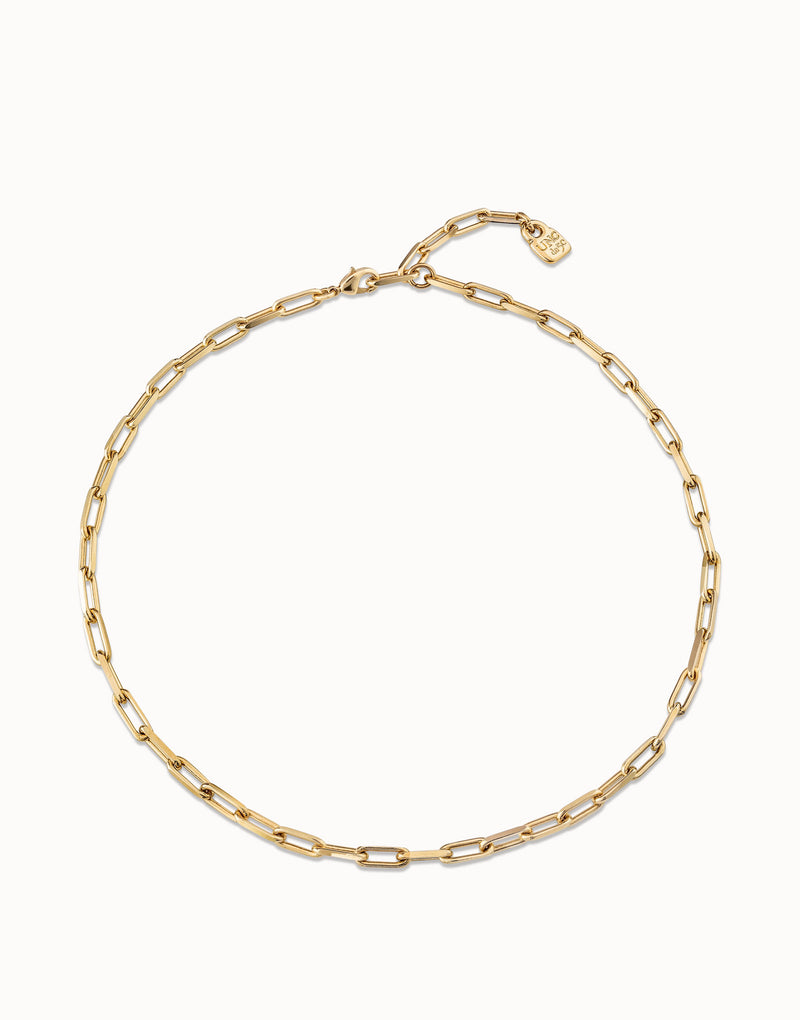 Unode50 Collar Cadena 9 dorado