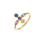 Anillo fino Luces multicolor