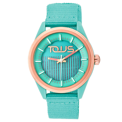 Tous Reloj Sra. Solar Turquesa