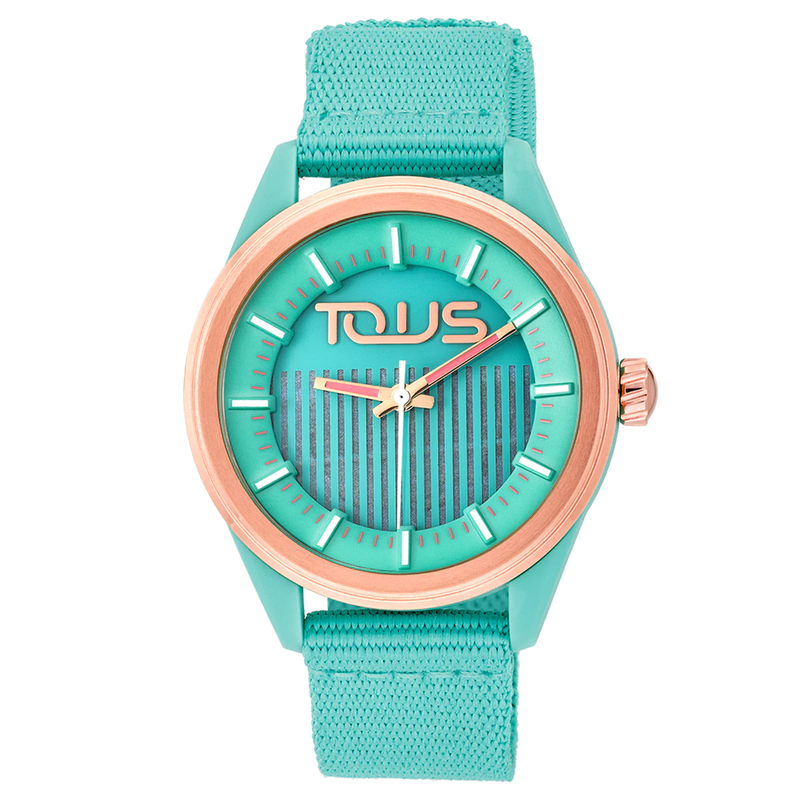 Tous Reloj Sra. Solar Turquesa