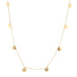 Gargantilla chapitas oro