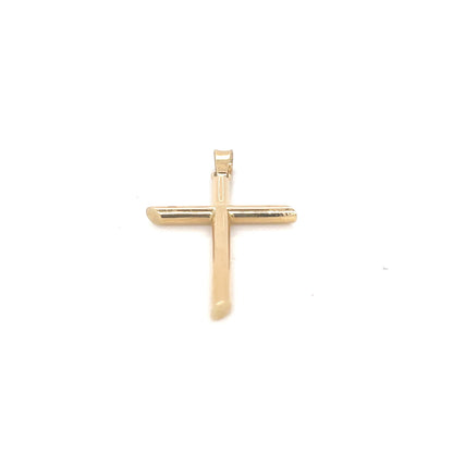 Cruz oro de ley 18kts