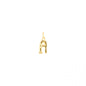 Unode50 Charm Letra "A" dorado