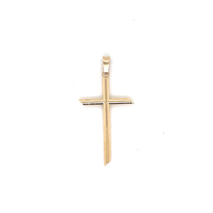 Cruz oro de ley 18kts