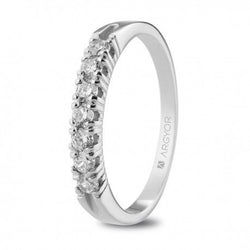 Anillo oro blanco compromiso