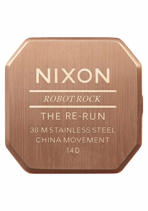 Nixon Reloj Re-Run All Rose Gold