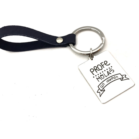Llavero  Personalizado Plata de Ley